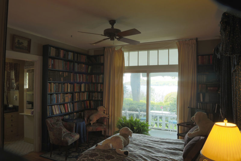 library room opening up to front verandha
