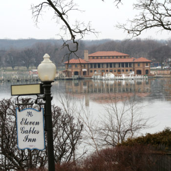 View of the Riviera from Eleven Gables Inn